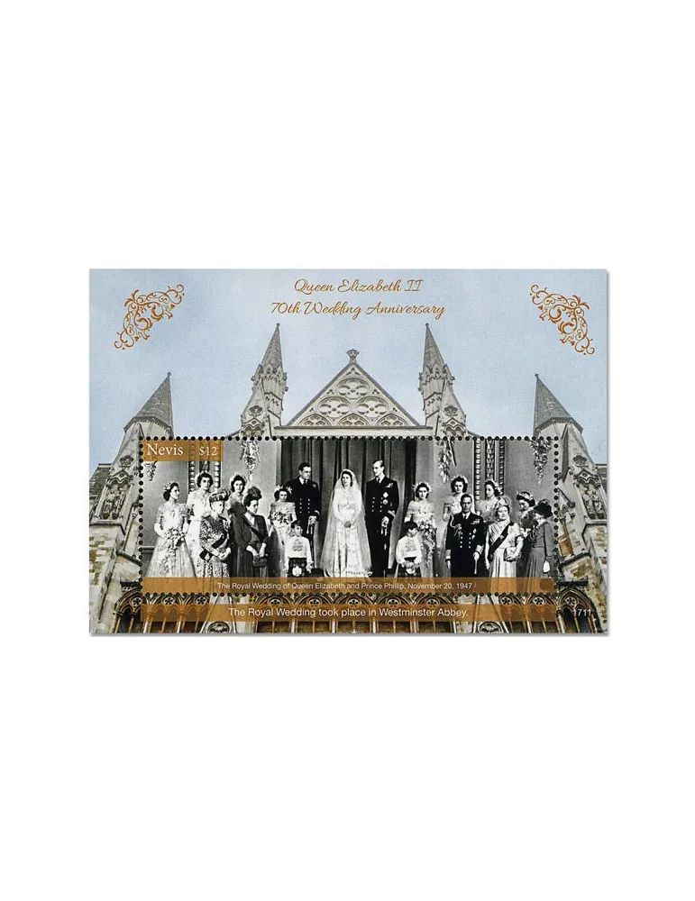 n° 385 - Timbre NEVIS Blocs et feuillets