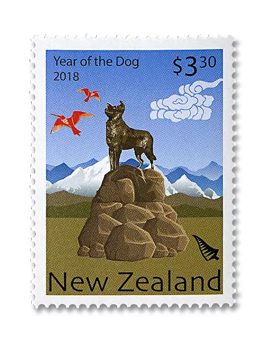 n° 3369/3372 - Timbre NOUVELLE-ZELANDE Poste