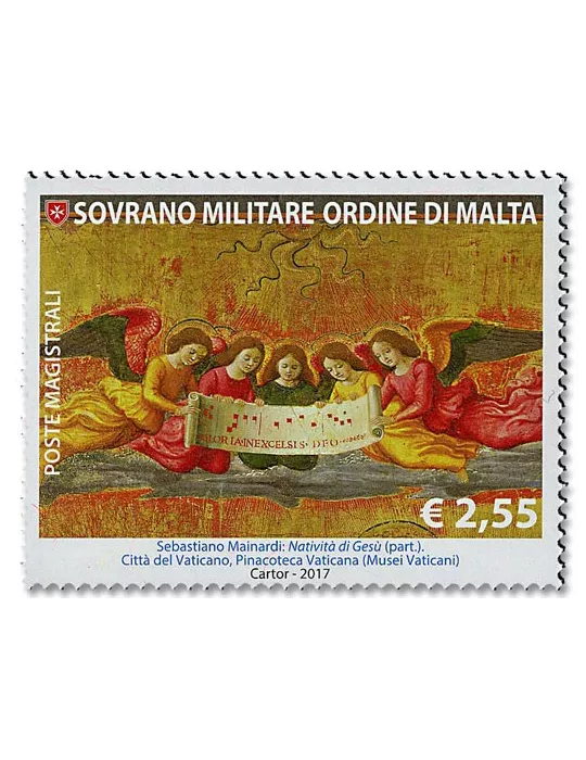 n° 1411/1412 - Timbre ORDRE de MALTE Poste