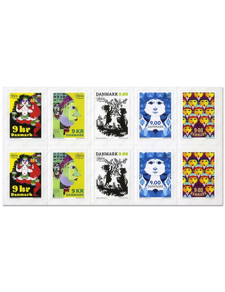 n° C1894 - Timbre DANEMARK Carnets