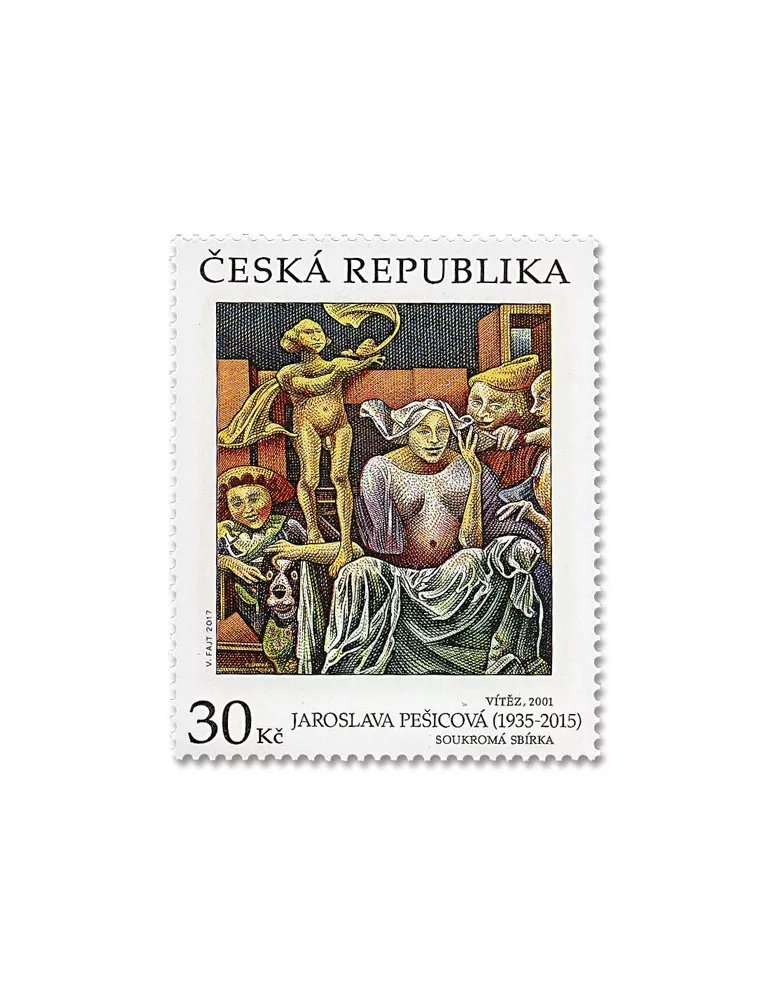 n° 856 - Timbre TCHEQUE (République) Poste