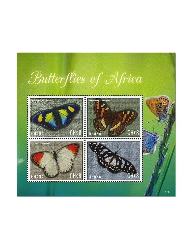 n° 3872/3875 - Timbre GHANA Poste