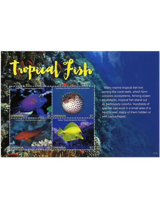 n° 6112/6115 - Timbre GRENADE Poste