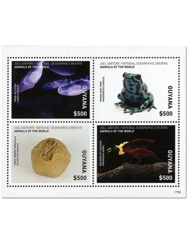n° 6835/6838 - Timbre GUYANA Poste