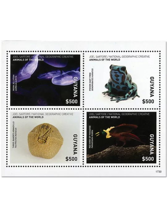 n° 6835/6838 - Timbre GUYANA Poste