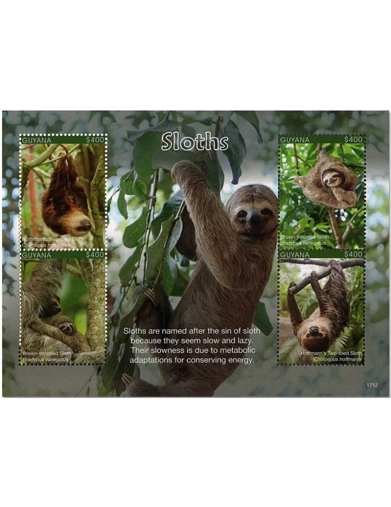 n° 6871/6874 - Timbre GUYANA Poste