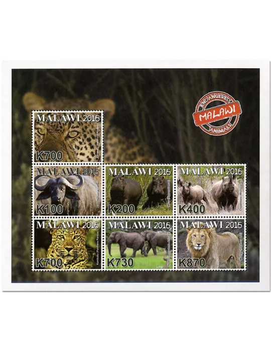 n° 862/868 - Timbre MALAWI Poste