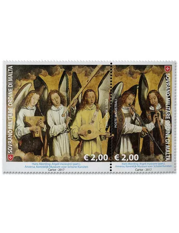 n° 1401/1402 - Timbre ORDRE de MALTE Poste