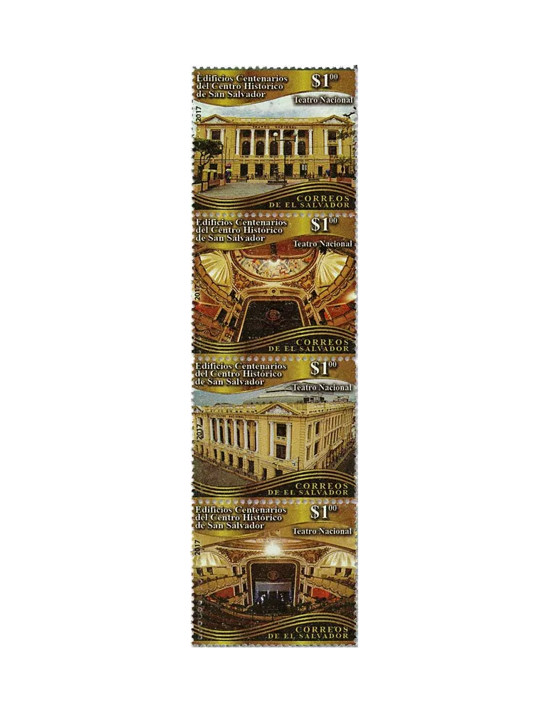 n° 1890/1897 - Timbre SALVADOR Poste