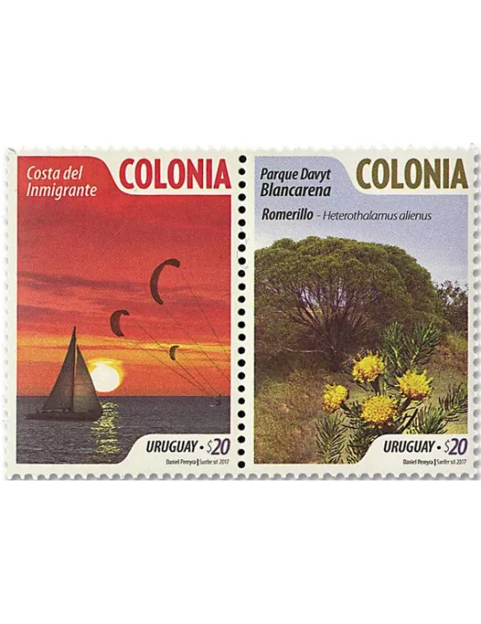 n° 2864/2865 - Timbre URUGUAY Poste