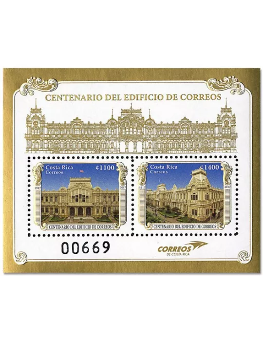 n° 60 - Timbre COSTA RICA Blocs et feuillets