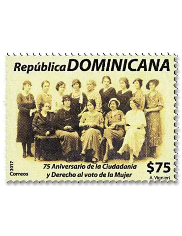 n° 2000 - Timbre DOMINICAINE Poste