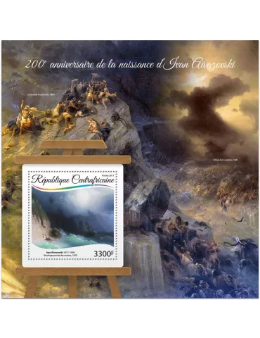 n° 1109 - Timbre CENTRAFRIQUE Blocs et feuillets