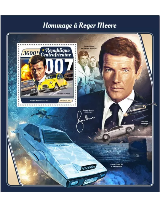 n° 1158 - Timbre CENTRAFRIQUE Blocs et feuillets