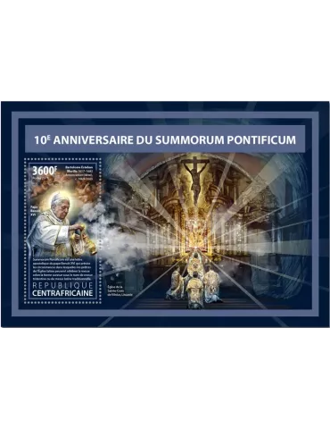 n° 1173 - Timbre CENTRAFRIQUE Blocs et feuillets