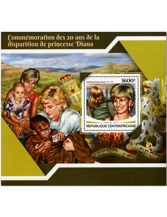 n° 1178 - Timbre CENTRAFRIQUE Blocs et feuillets