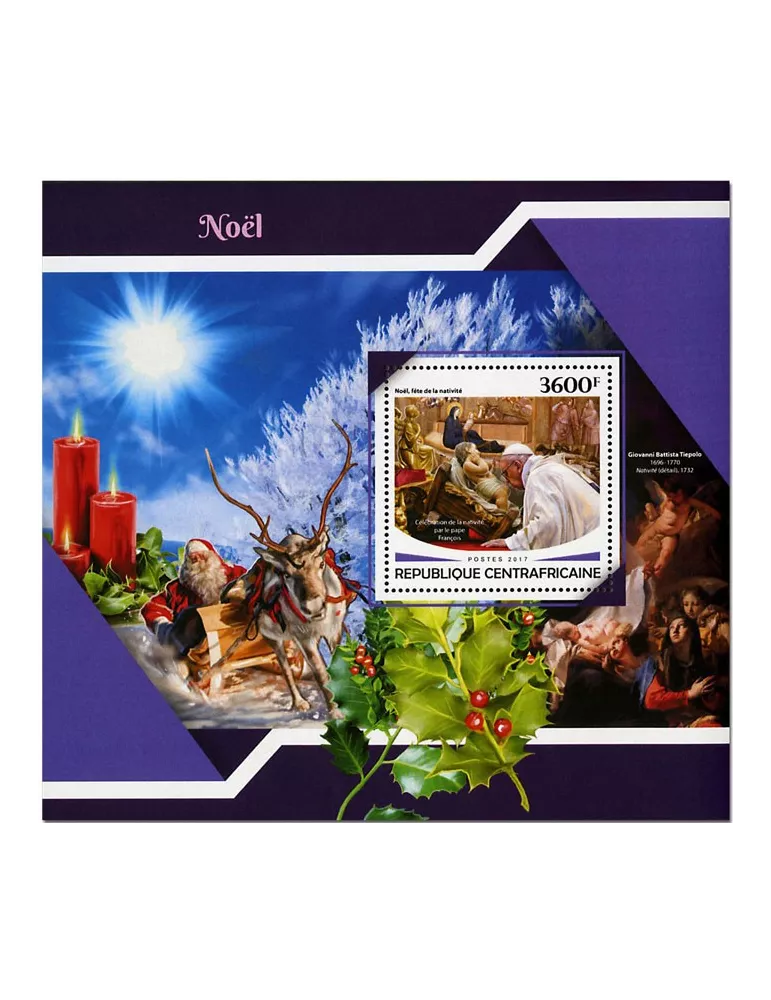 n° 1180 - Timbre CENTRAFRIQUE Blocs et feuillets