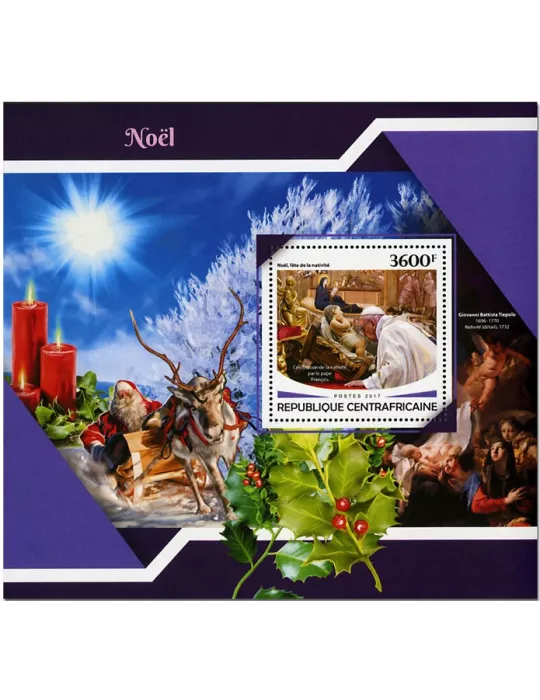 n° 1180 - Timbre CENTRAFRIQUE Blocs et feuillets