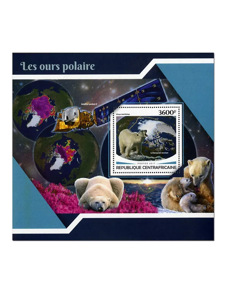 n° 1184 - Timbre CENTRAFRIQUE Blocs et feuillets