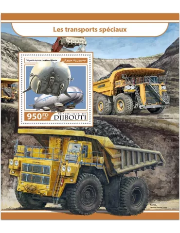 n° 185 - Timbre DJIBOUTI Blocs et feuillets