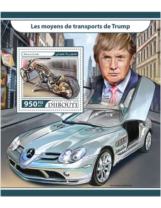 n° 188 - Timbre DJIBOUTI Blocs et feuillets