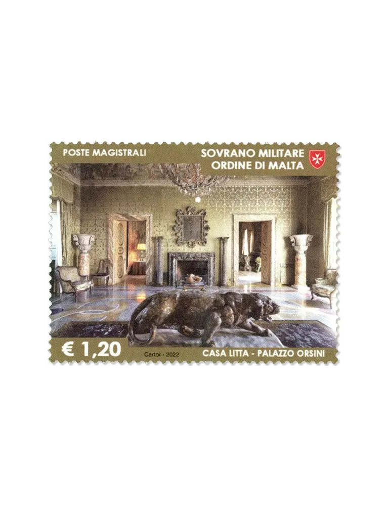 n° 1640/1643 - Timbre ORDRE de MALTE Poste