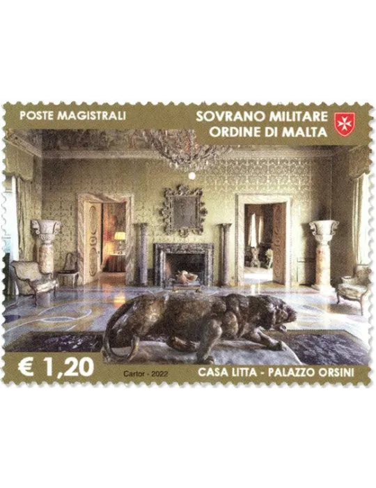 n° 1640/1643 - Timbre ORDRE de MALTE Poste