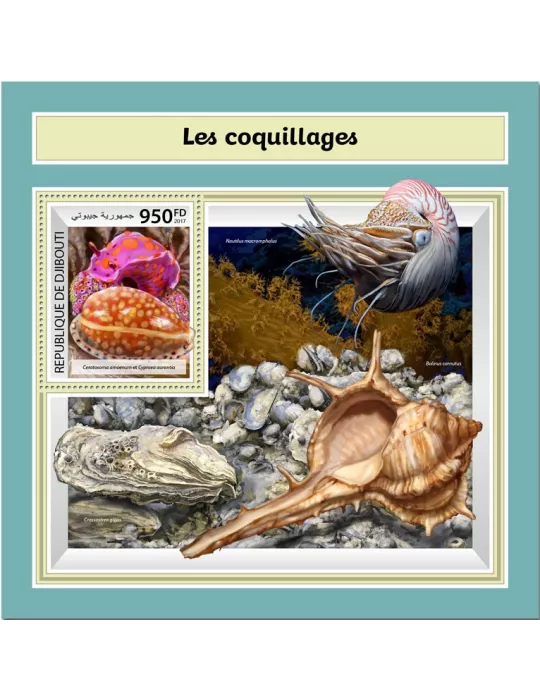 n° 242 - Timbre DJIBOUTI Blocs et feuillets