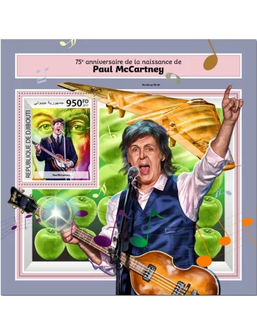 n° 244 - Timbre DJIBOUTI Blocs et feuillets