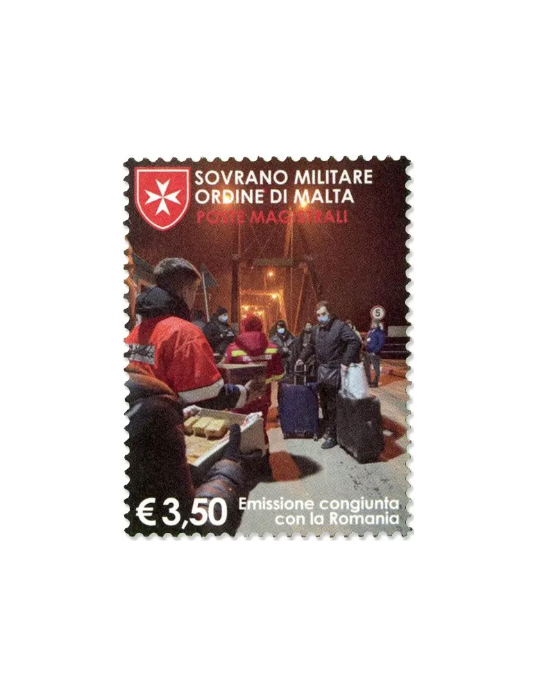 n° 1646/1647 - Timbre ORDRE de MALTE Poste