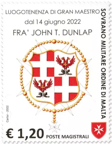 n° 1648/1649 - Timbre ORDRE de MALTE Poste 2