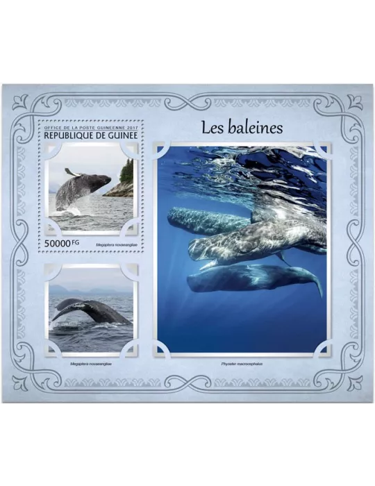 n° 2017 - Timbre GUINÉE Blocs et feuillets