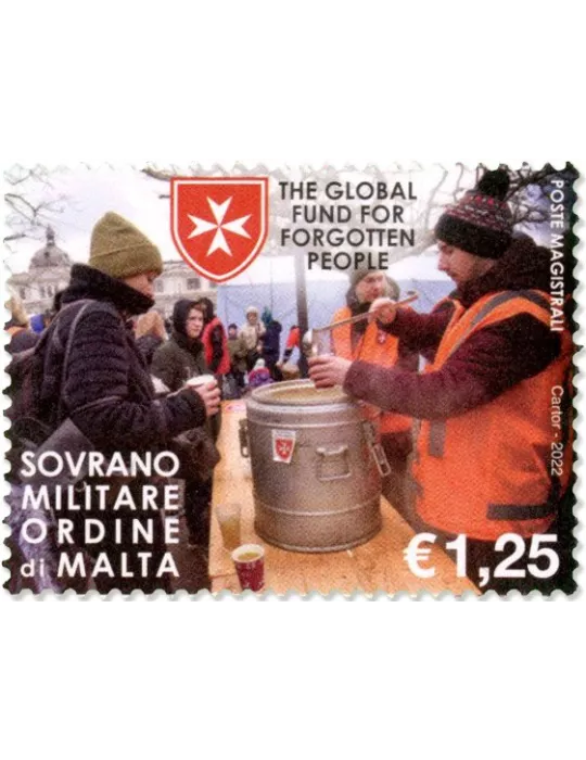 n° 1650/1653 - Timbre ORDRE de MALTE Poste