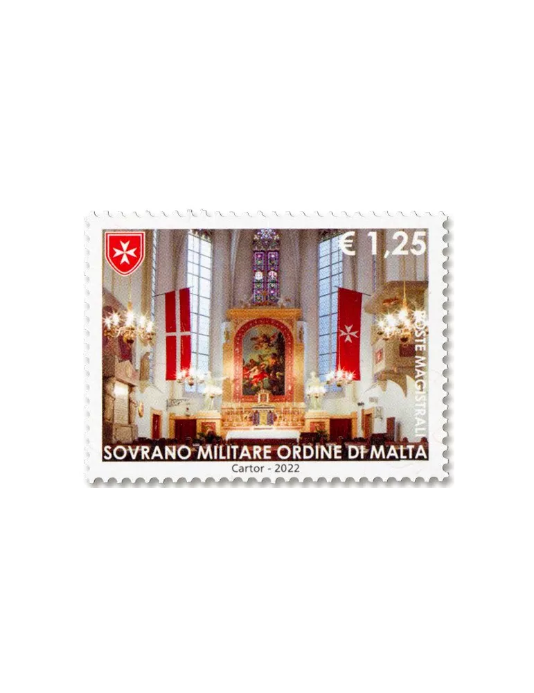 n° 1665/1668 - Timbre ORDRE de MALTE Poste