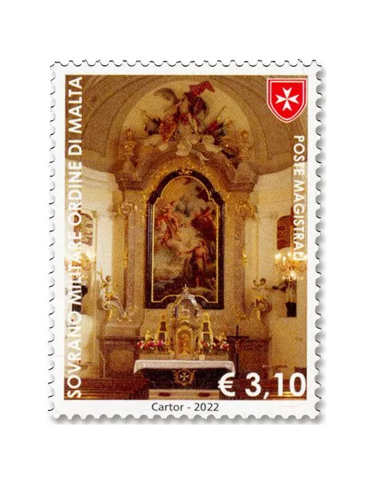 n° 1665/1668 - Timbre ORDRE de MALTE Poste