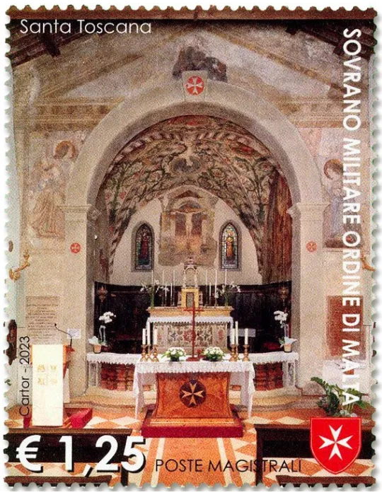 n° 1674/1677 - Timbre ORDRE de MALTE Poste