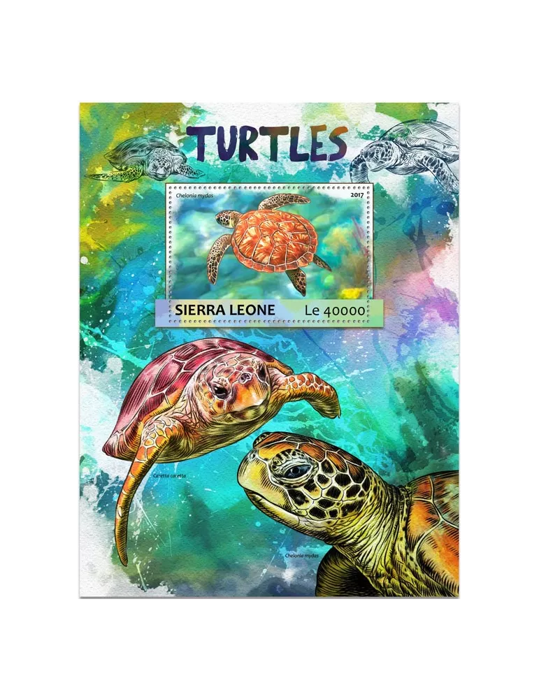 n° 1153 - Timbre SIERRA LEONE Blocs et feuillets