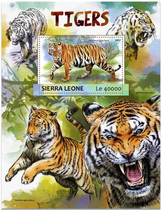 n° 1154 - Timbre SIERRA LEONE Blocs et feuillets