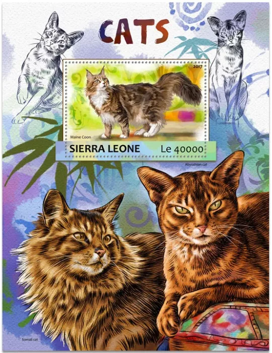 n° 1169 - Timbre SIERRA LEONE Blocs et feuillets