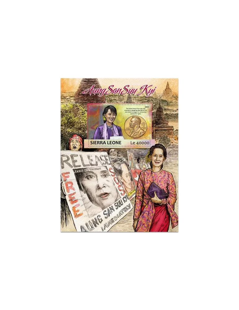 n° 1170 - Timbre SIERRA LEONE Blocs et feuillets