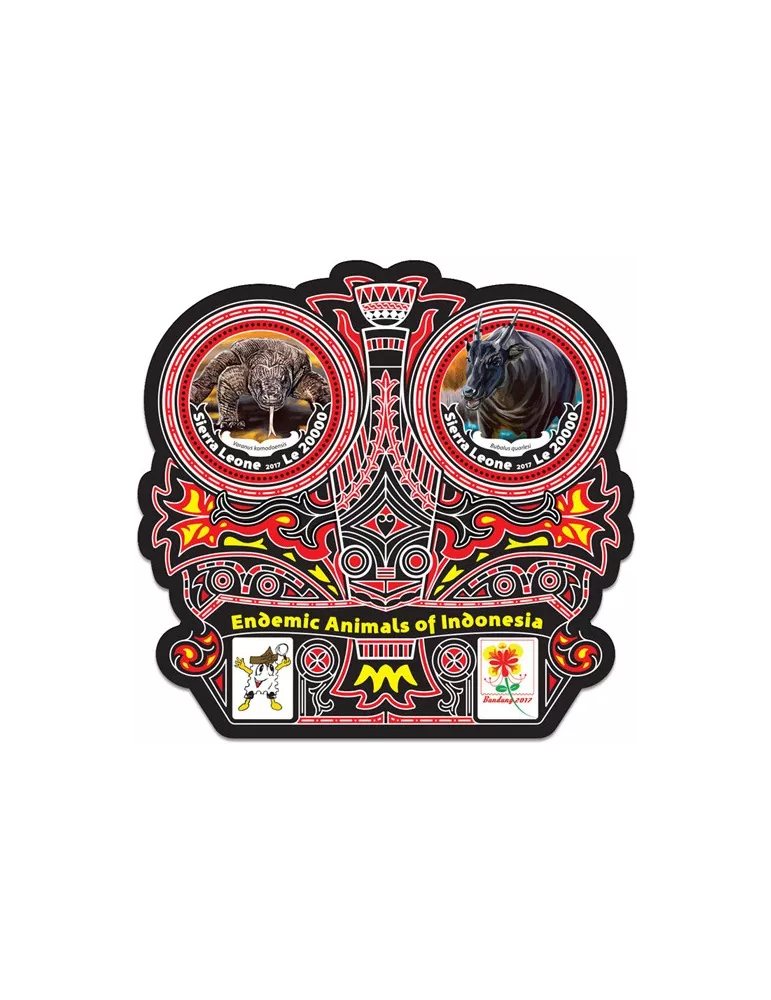 n° 1171 - Timbre SIERRA LEONE Blocs et feuillets