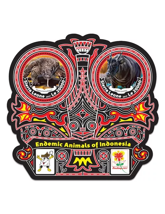 n° 1171 - Timbre SIERRA LEONE Blocs et feuillets