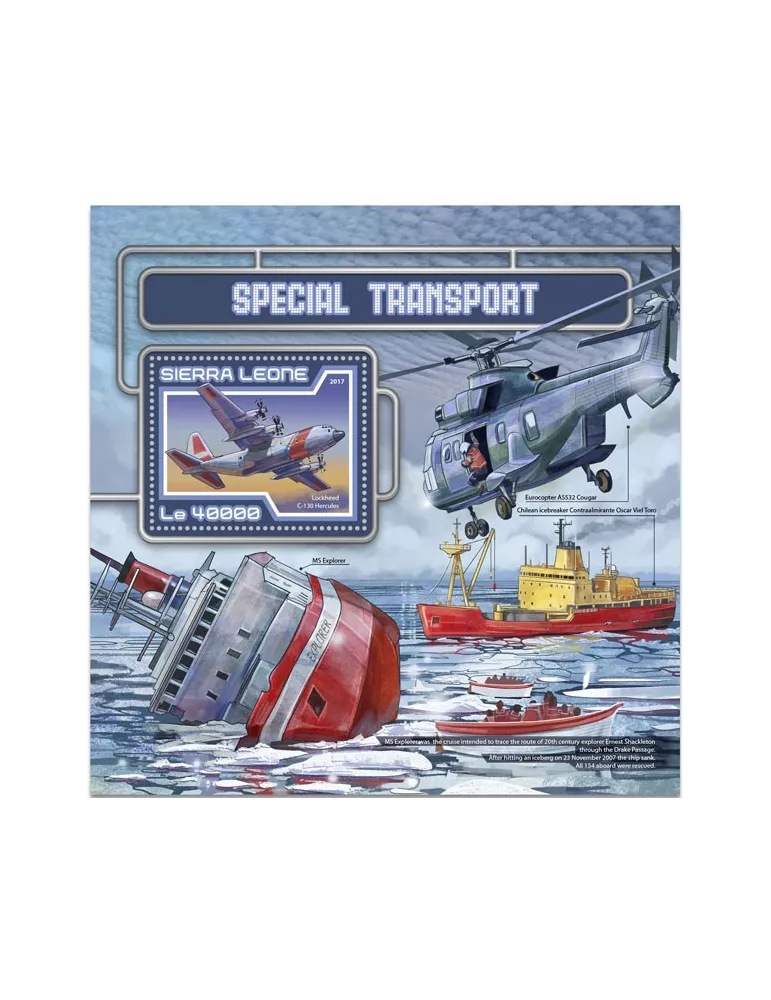 n° 1188 - Timbre SIERRA LEONE Blocs et feuillets