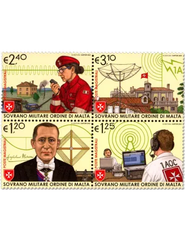 n° 1692/1695 - Timbre ORDRE de MALTE Poste