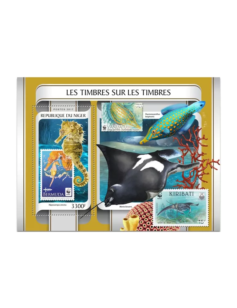 n° 722 - Timbre NIGER Blocs et feuillets