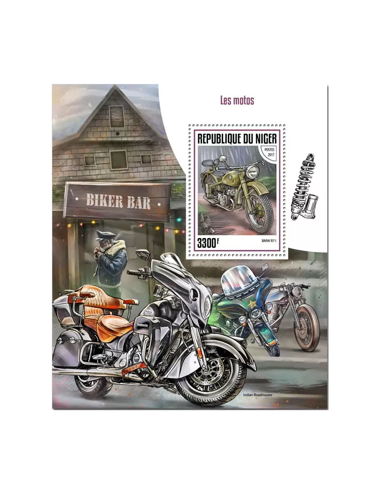 n° 777 - Timbre NIGER Blocs et feuillets