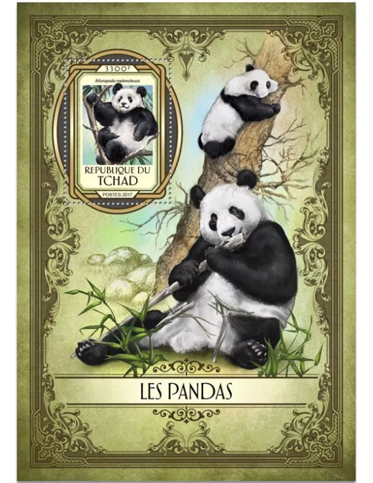 n° 156 - Timbre TCHAD Blocs et feuillets