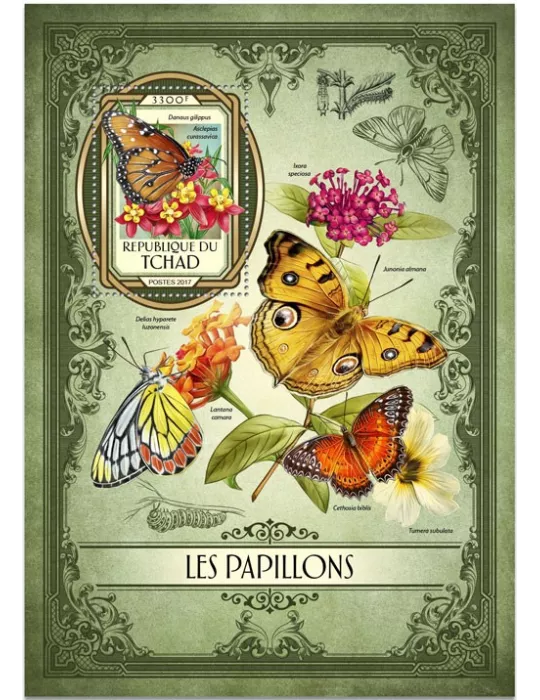 n° 158 - Timbre TCHAD Blocs et feuillets