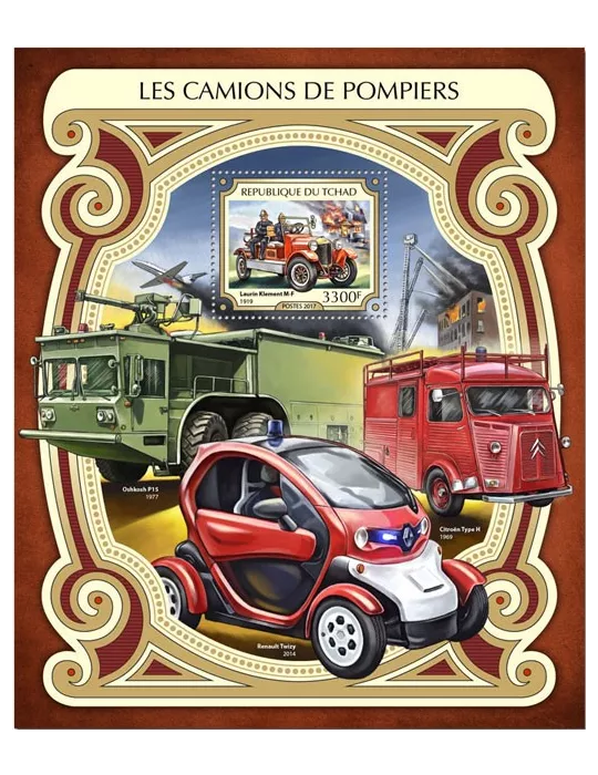 n° 193 - Timbre TCHAD Blocs et feuillets