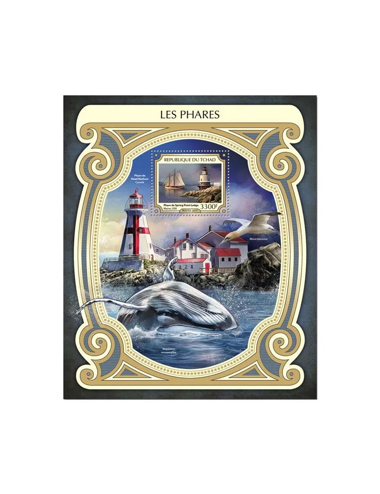 n° 198 - Timbre TCHAD Blocs et feuillets